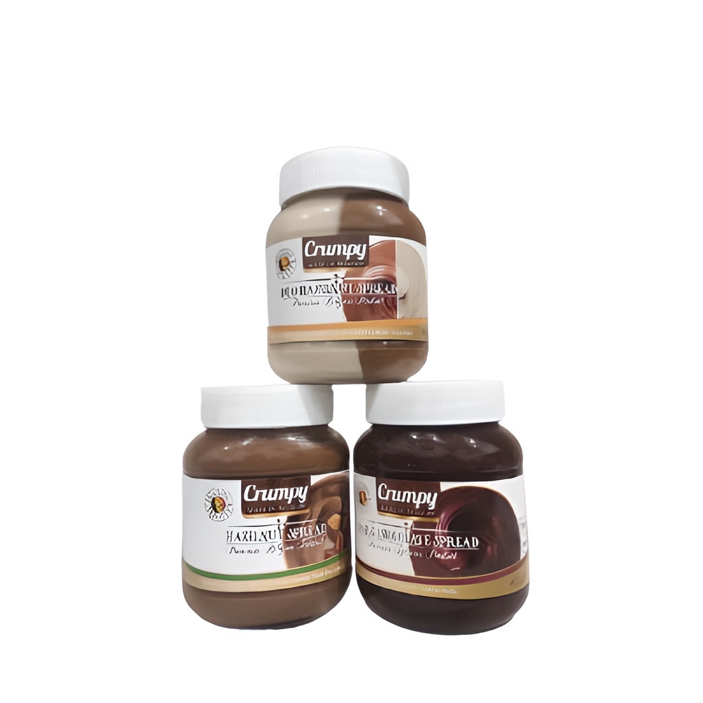 

COD ( JSO ) SELAI CRUMPY DARK COKLAT 400 GR HAZELNUT DUO HAZELNUT SELAI IMPORT