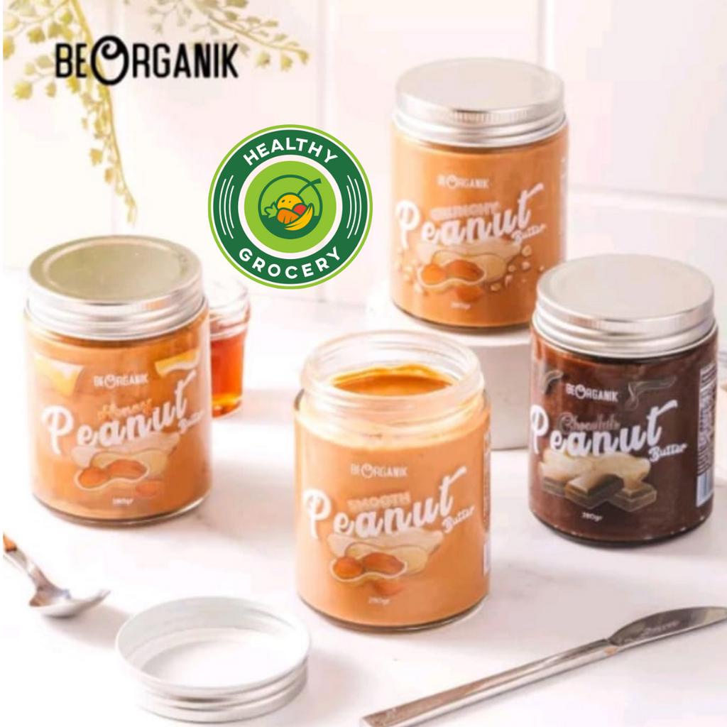 

COD Beorganik Peanut Butter Spread 280gr / Selai Kacang / Peanut Butter Chocolate / Peanut Butter Honey