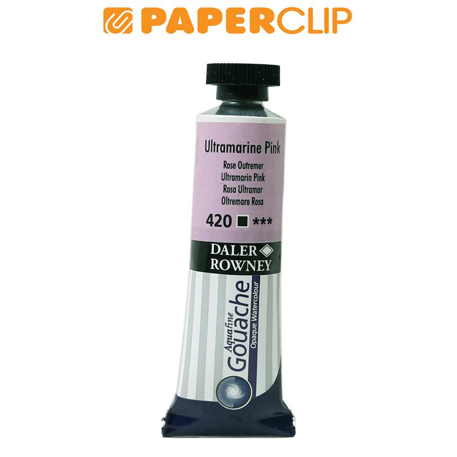 

WATERCOLOR GOUACHE DALER ROWNEY AQUAFINE 15ML 136015420 ULTRAMARINE PINK