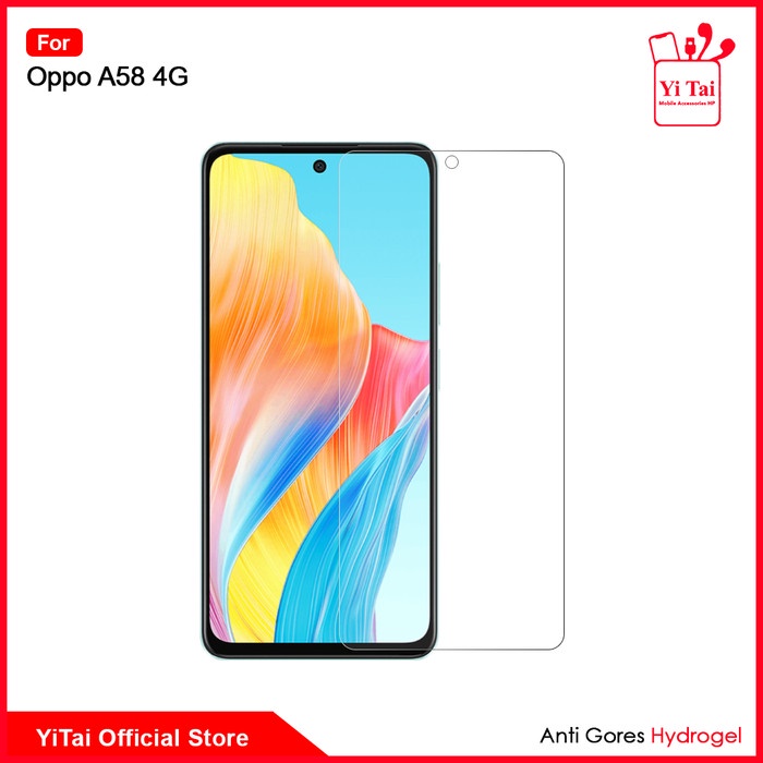 YI TAI - Anti Gores Hydrogel Oppo A58 4G Yitai Indonesia