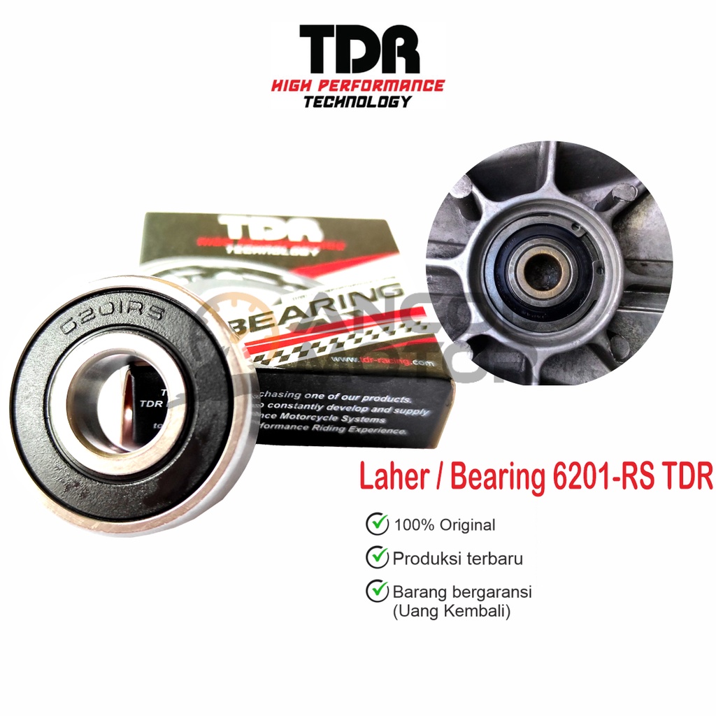 TDR Laher 6201 Bearing Vario Beat Scoopy Karisma Smash Shgn FU TS 125