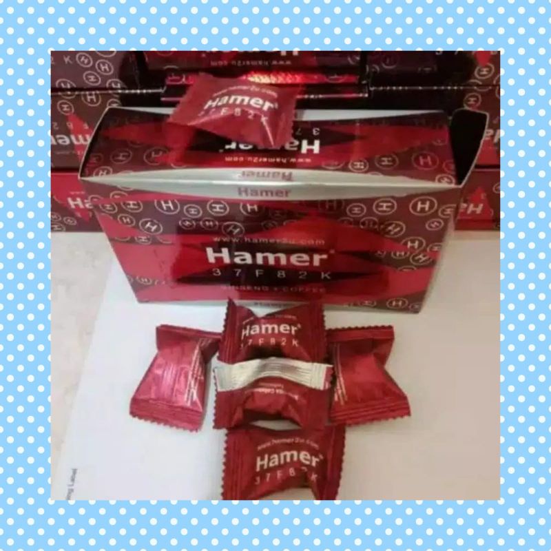 HAMER CANDY ASLI ORIGINAL ISI 30(Gratis Ongkir)