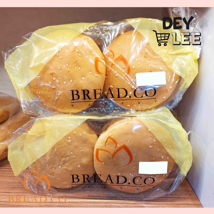 

BREADCO Roti Burger Bun Besar isi 4 pcs Bandung