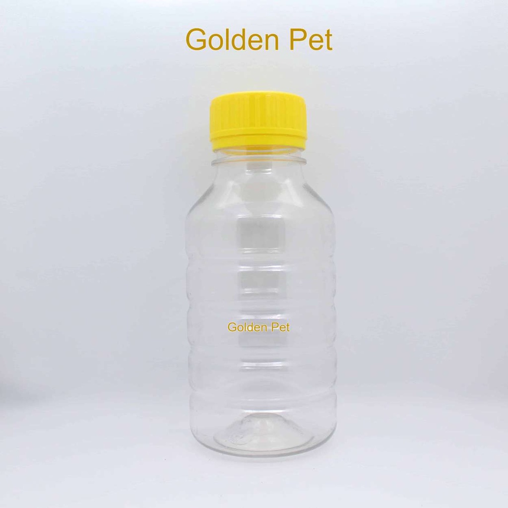 Botol Pupuk 500 ml Natural Segel Kecil / Botol Plastik / Botol Kimia / Botol Pupuk Cair / Botol Madu