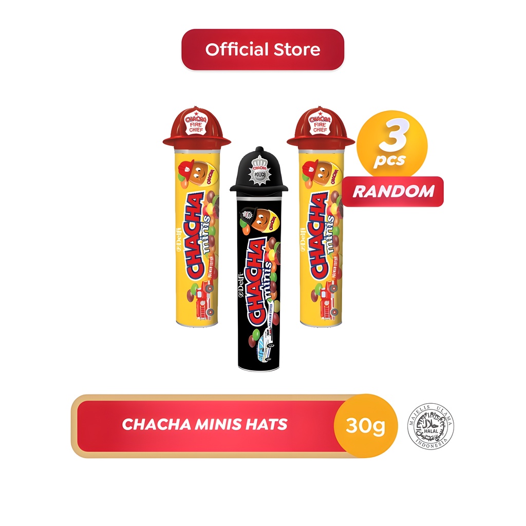 

Cha Cha Mini Tube Hat Mix 30 g x 3 pcs