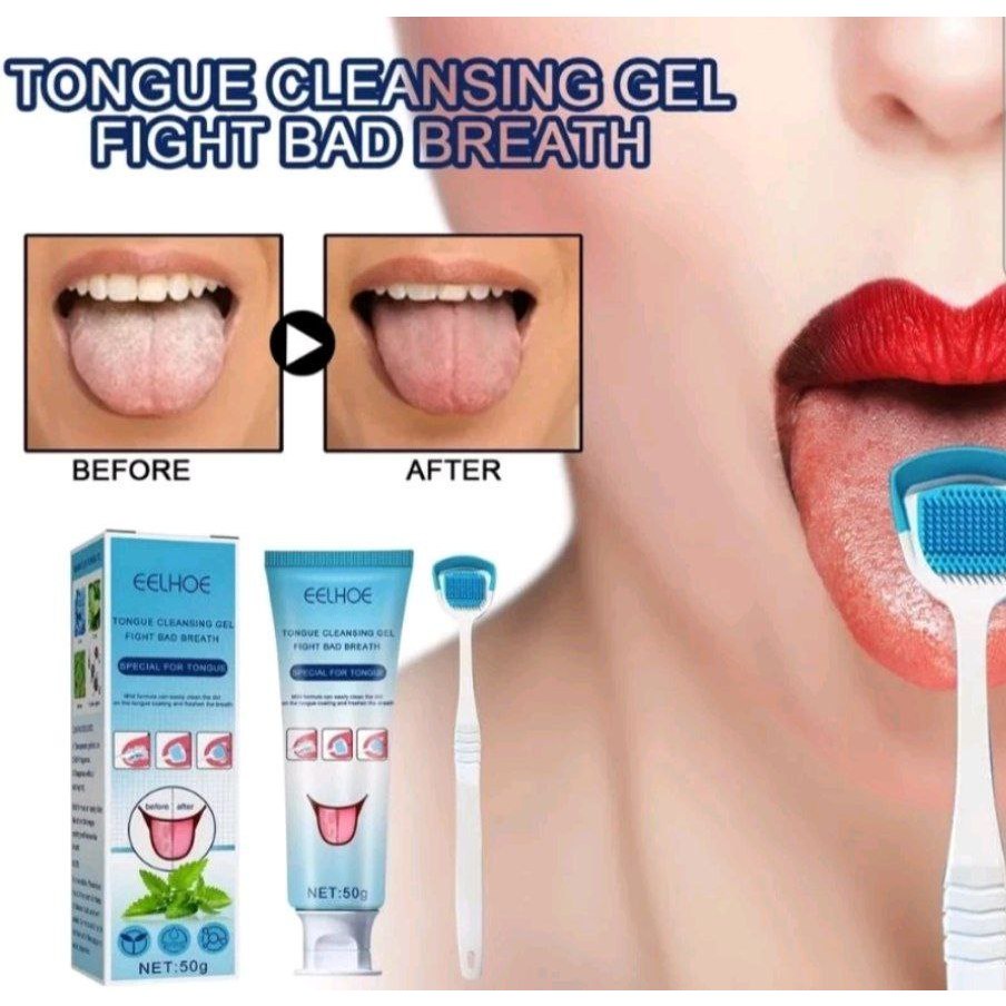 GEL LIDAH / gel pembersih lidah / Gel pembersih pelapis lidah High Quality | BsM