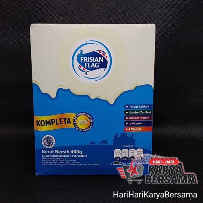 

SUSU BUBUK FRISIAN FLAG RASA VANILA 400GR