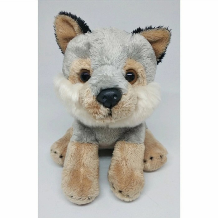 LUCU Boneka Husky/Serigala (S) - Serigala 2