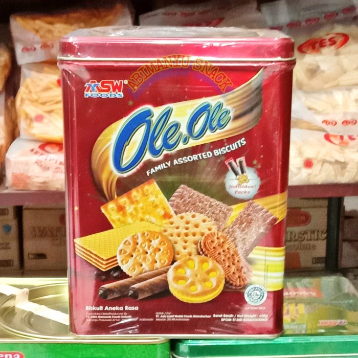 

biskuit kaleng hatari murah - promo kue lebaran khong guan - OLE-OLE 650 GR