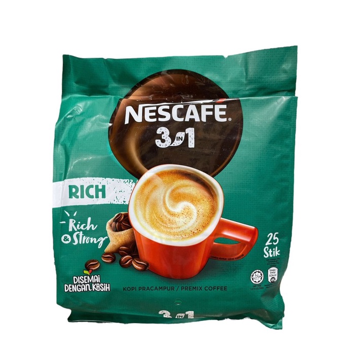 

Nescafe 3 IN 1 RICH AND STRONG