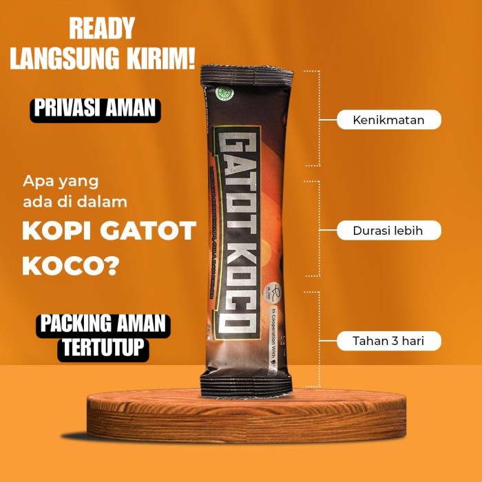 

Ready Kopi Gatot Koco by dr Richard Lee Original