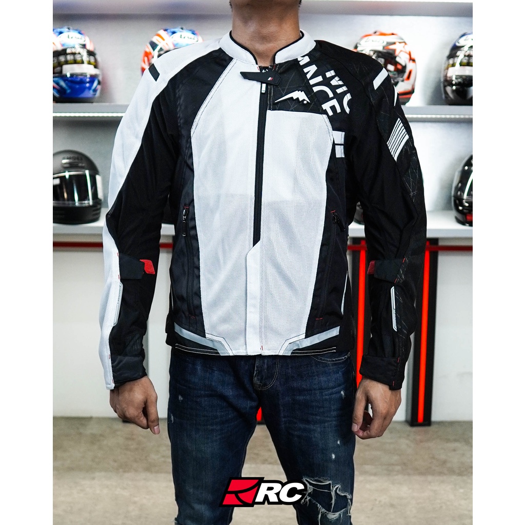 Kushitani A-2413 Jacket 
 White
