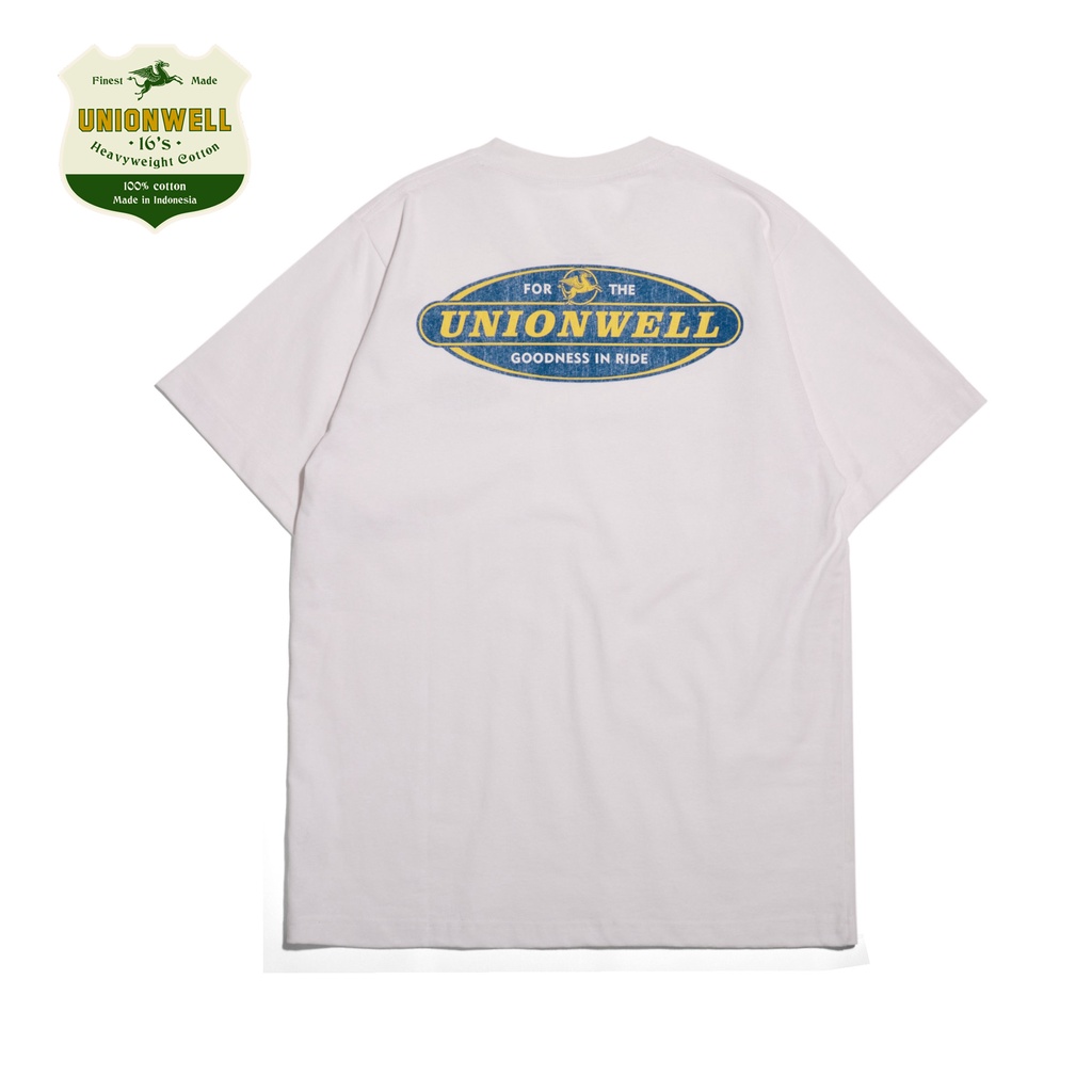Unionwell T-shirt Original Kaos Dune White