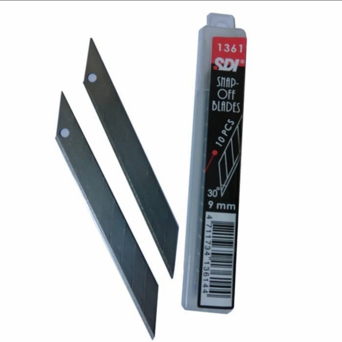 

Isi Cutter SDI Kecil 30° No. 1361 (1 Tube isi 10 Pcs)