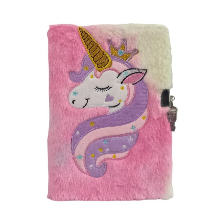 

Buku Diary Gembok Kunci Buku Harian Anak Perempuan unicorn Buku Tulis - Buku Kitty Rnbw