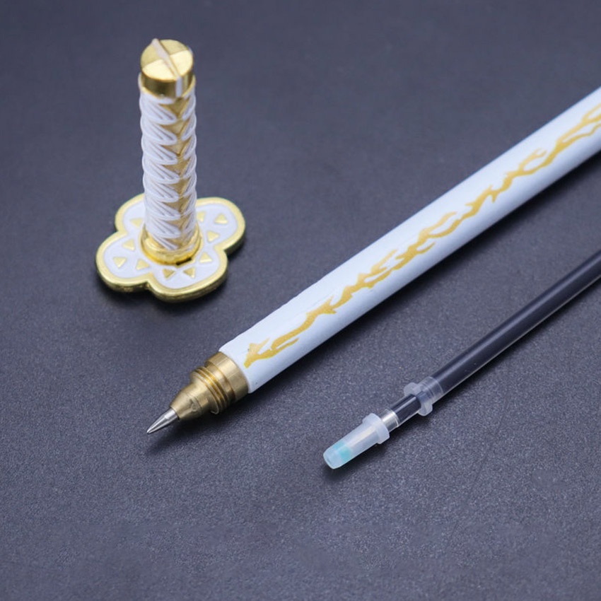 

H7Y Pulpen Pedang Sword Pen Zenitsu Anime Demon Slayer Kimetsu no Yaiba