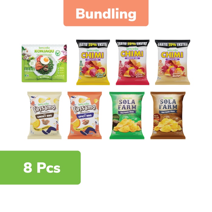 

8 Pcs Lemonilo Paket Bebas Gluten