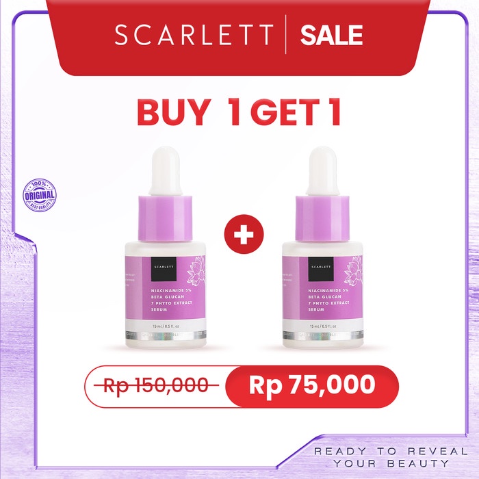 Scarlett Whitening Niacinamide 5% Serum