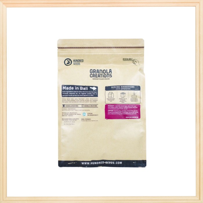 

✨PROMO✨ -Granola Creations Cinnamon & Raisin / Toasted Muesli - 1 kg