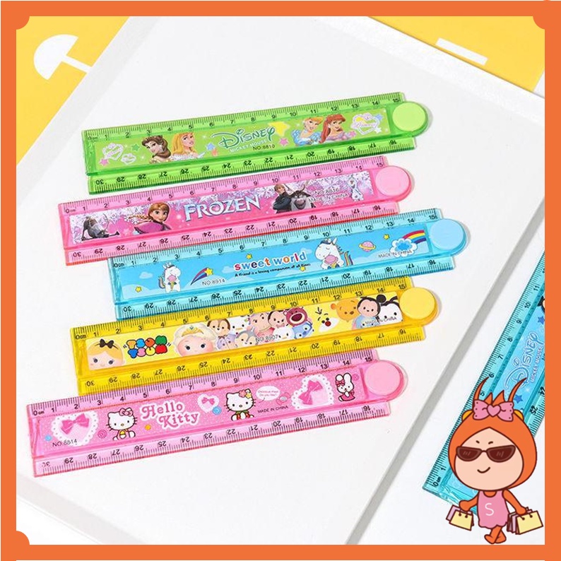 

Reseller Welcome - S6136 Karakter Kreatif / Ruler Fancy Karakter Lucu / Penggaris Lipat Plastik Anak / Penggaris Lipat 30 CM
