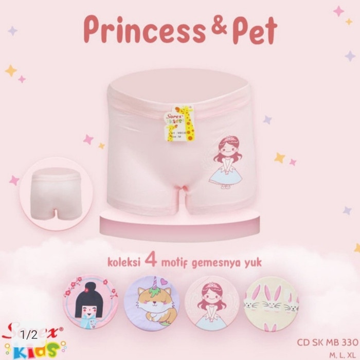 cd boxer anak perempuan - M