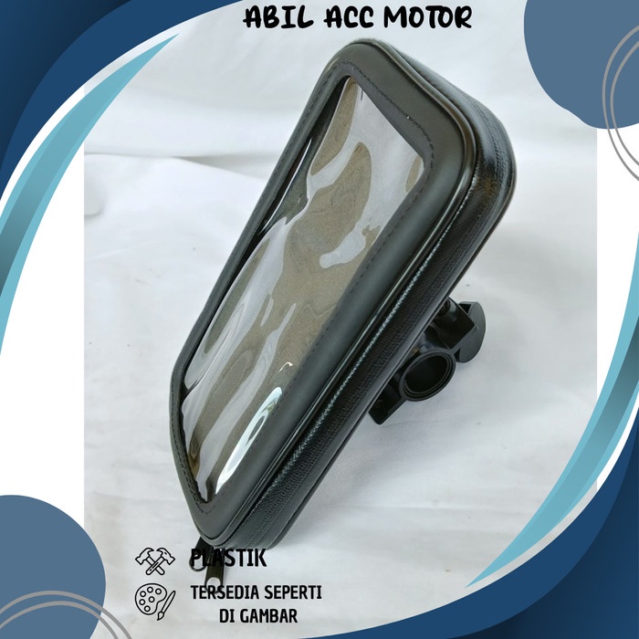 HOLDER HP GPS WATERPROOF (anti air) DISTANG SEPEDA / MOTOR
