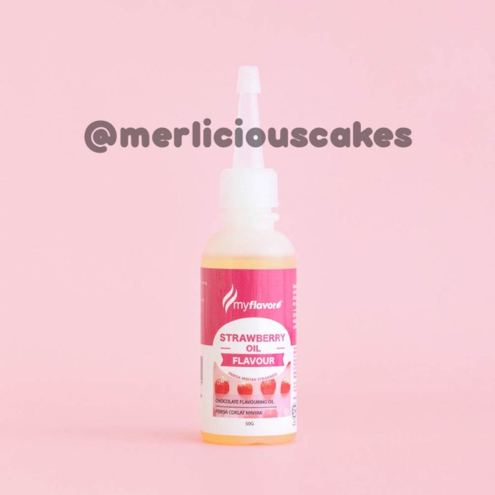 

My Flavor Strawberry Chocolate Oil Flavour Perasa Perisa Coklat 50 Gr