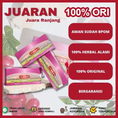 

[Bisa COD] JUARAN Minuman Serbuk Rasa Anggur Immunity Booster OBAT PRIA TAHAN LAMA JUARAN KUAT AMPUH TINGKATKAN STAMINA ASLI Vitalitas & Tahan lama BPOM COD