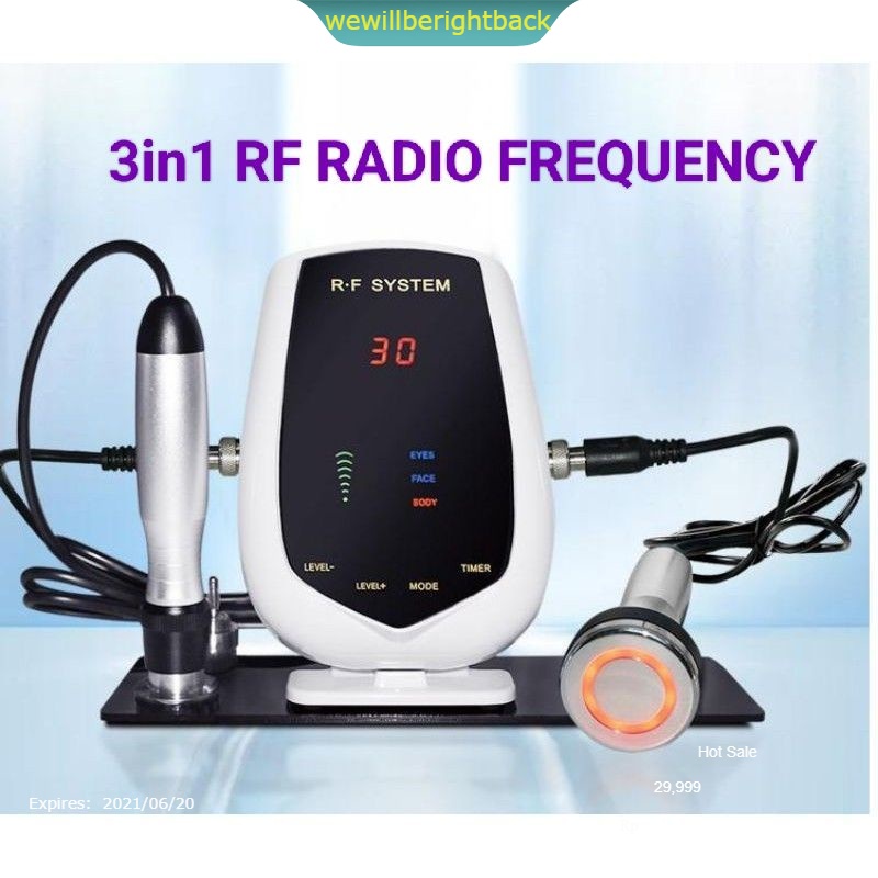 3in1 rf radio frekuensi mini rf pelangsing pembakar lemak anti selulit slimming rf ems ultrasonic a