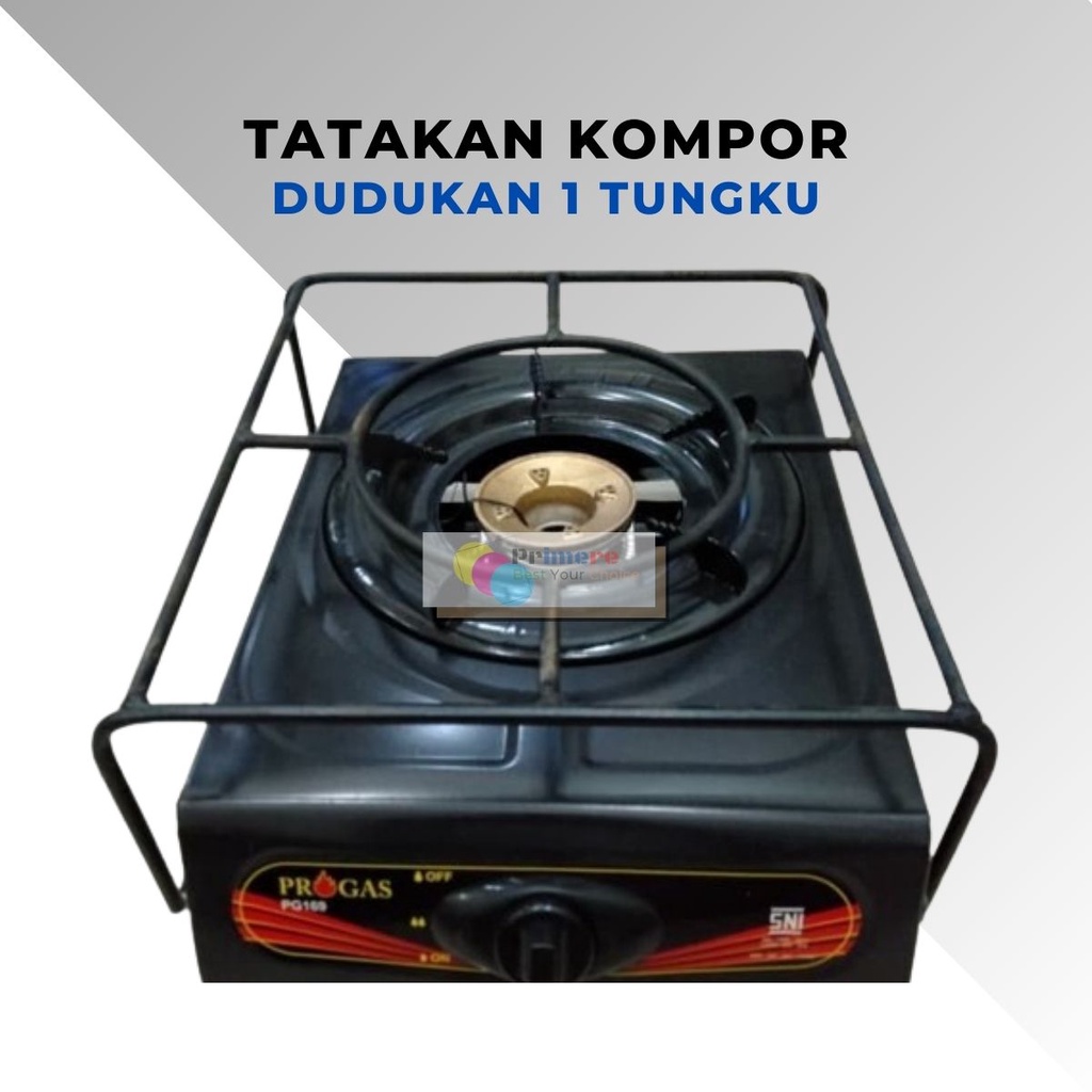 Tatakan Kompor Gas Rinai 1 Tungku / Dudukan Besi Kompor Gas