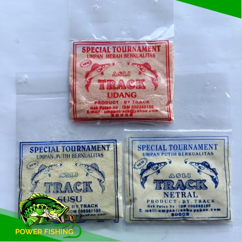 Umpan pancing Track - Track udang - track netral - track susu
