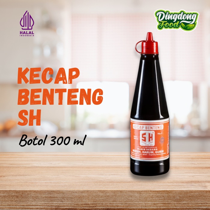 

Kecap Benteng SH Kecap Manis Kemasan Botol 300 ml