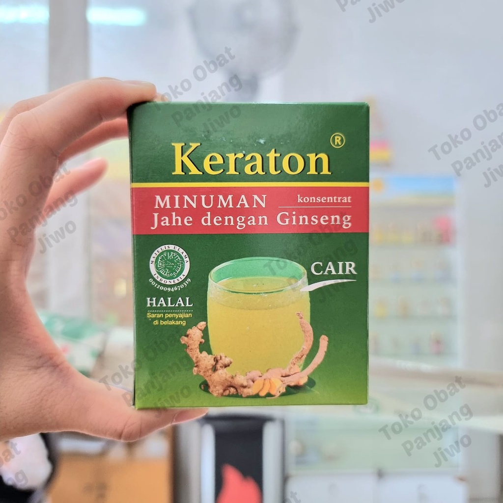 

Sari Jahe Keraton Cair Isi 5 sachet (Box)