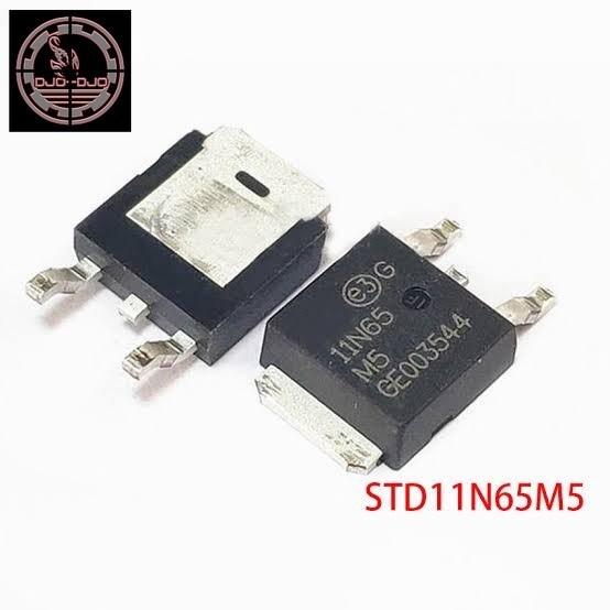 11N65 M5 SMD To-252 STD11N65M5 D11N65 11N65M5 Mosfet N-Ch 9A 650V ST