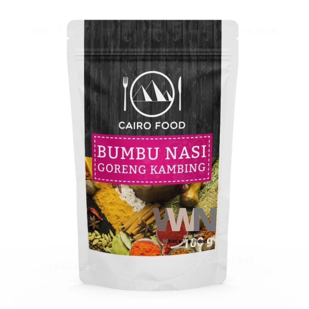 

Bumbu Nasi Goreng Kambing Cairo Food - 100 Gram