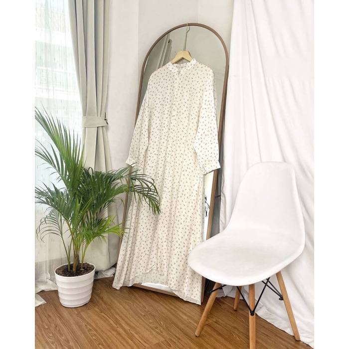 CANELLA RAYON GAMIS SUPER JUMBO TERUSAN BIGSIZE LD 120-150 - Biru, LD 130