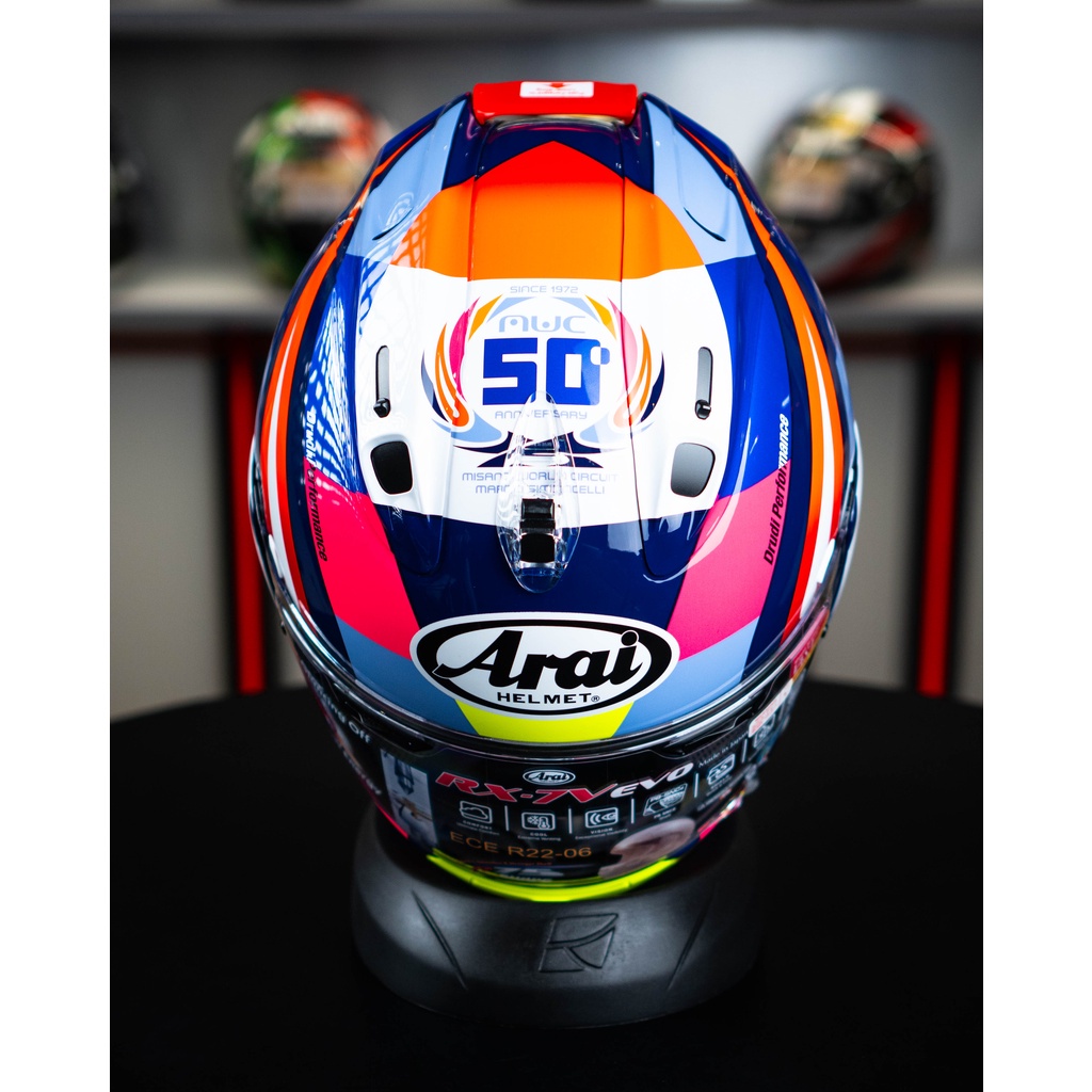 Arai RX7V Evo World Circuit Misano
