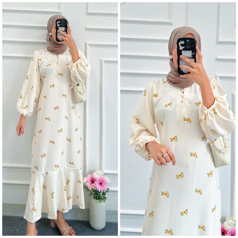 R.A SHOPING - RFS DRESS MAXI TINIA / ZALICA SHAKILA MAXI PART 4 / DANDELION ADELINE Fashion Wanita H