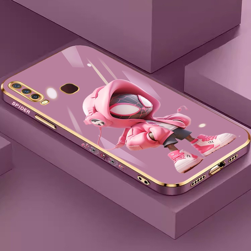 Plated Lens Soft Case hp For Vivo Y12 Y12s softcase For Vivo Y12i Y12a vivi For VivoY12 For VivoY12s