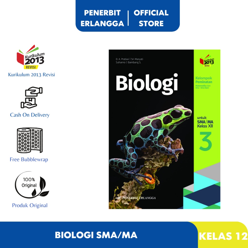 BIOLOGI SMA KELAS 12 KURIKULUM 2013 REVISI Erlangga