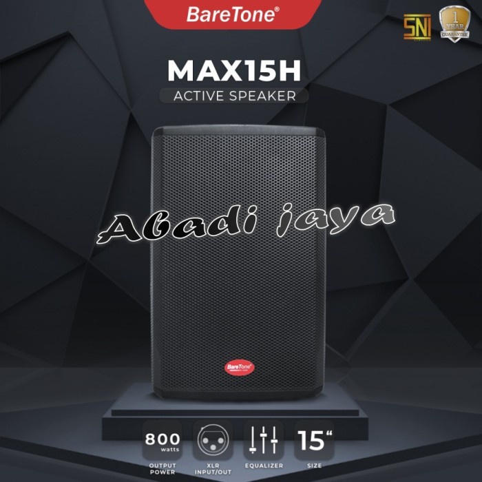 speaker aktif baretone max15h baretone max 15h baretone max15 h 1bh