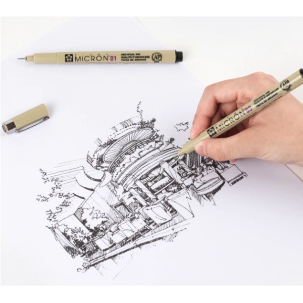 

RB Sakura Pigma Micron Satuan SEPHIA Drawing Pen Manga Permanent Waterproof Myarts