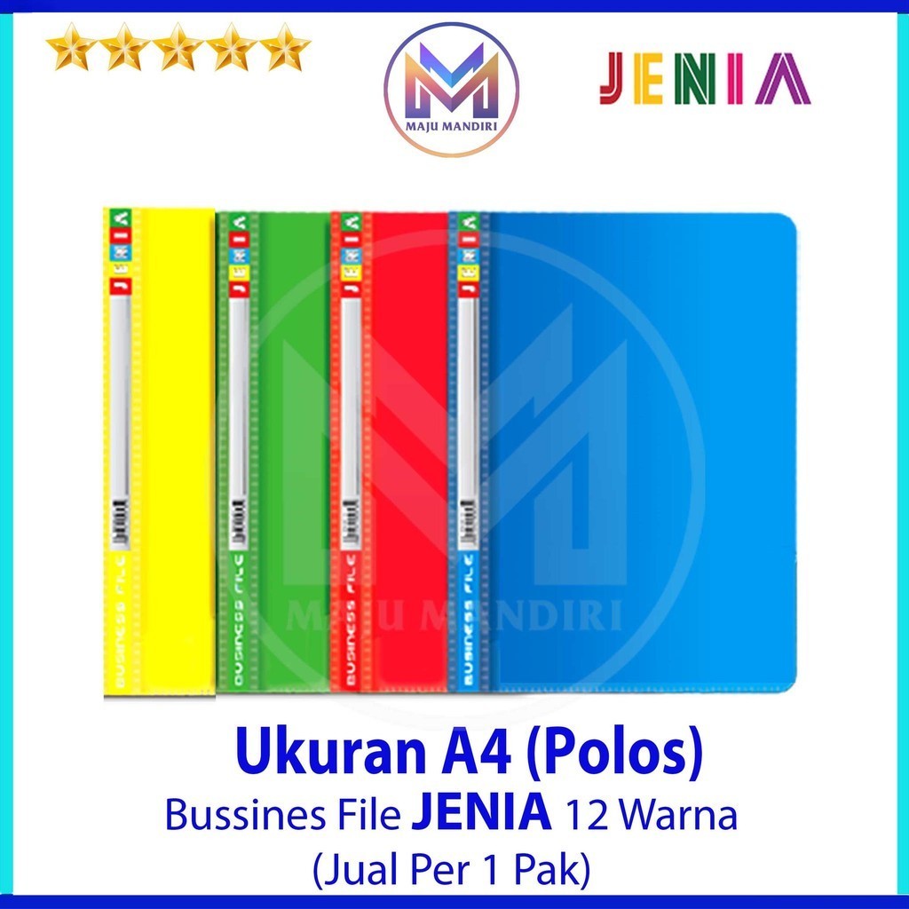 

Bussines File Jenia Ukuran A4 / Map Bisnis File Plastik Acco