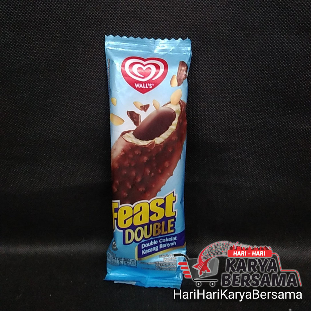 

ICE CREAM WALL'S FEAST DOUBLE CHOCOLATE 75ML