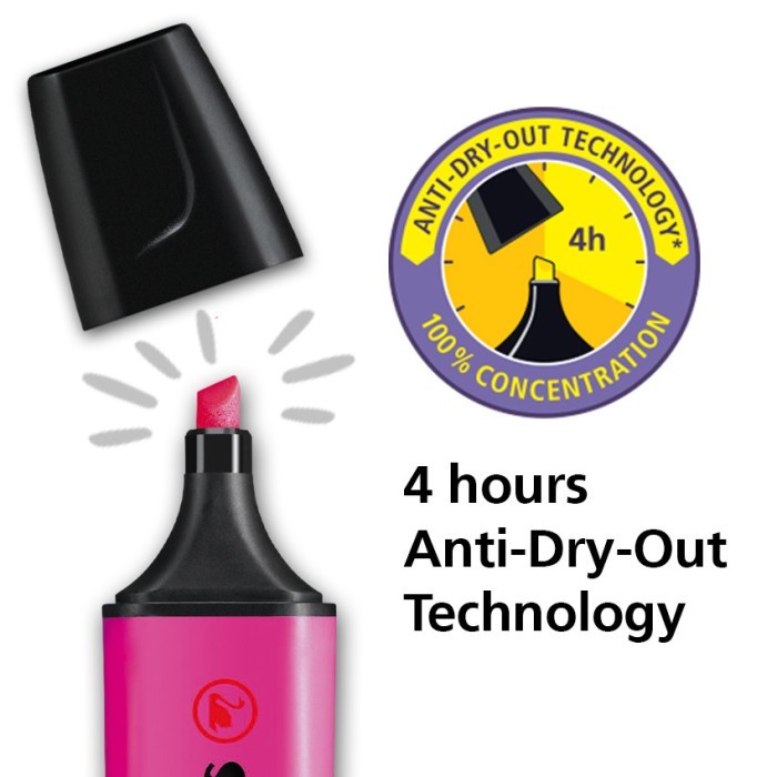 

Highlighter Penanda Berwarna Stabilo Boss - Yellow