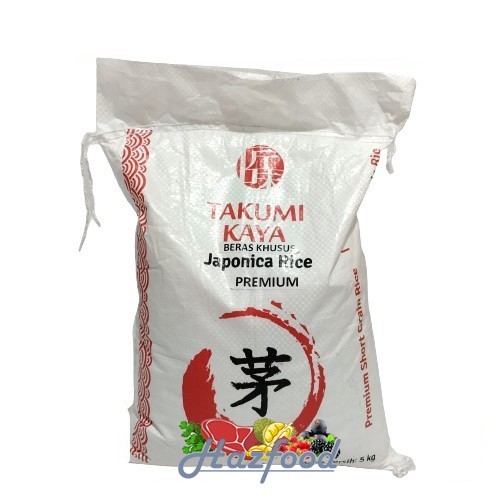 

Takumi Kaya Japonica Rice | Beras Sushi Jepang 5 Kg