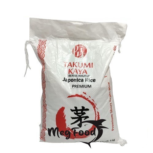 

Takumi Kaya Japonica Rice | Beras Sushi Jepang 5 Kg