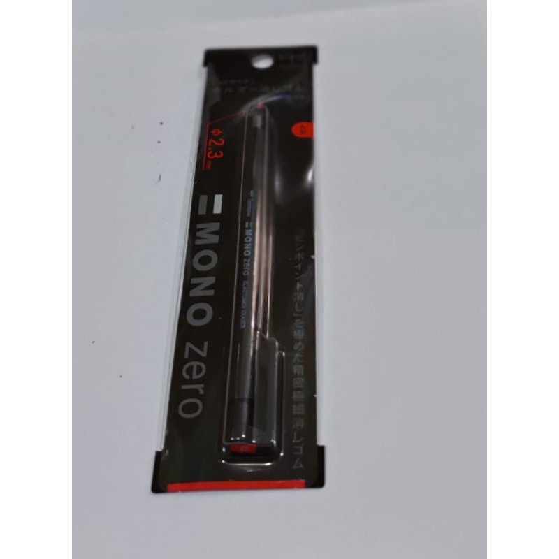 

TOMBOW ERASER MONO ZERO BLACK , SILVER & NEON 2.3mm(bulat)