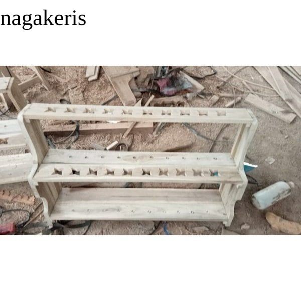 

jagrak keris isi 20 minimalis blm finishing KJM terbaru