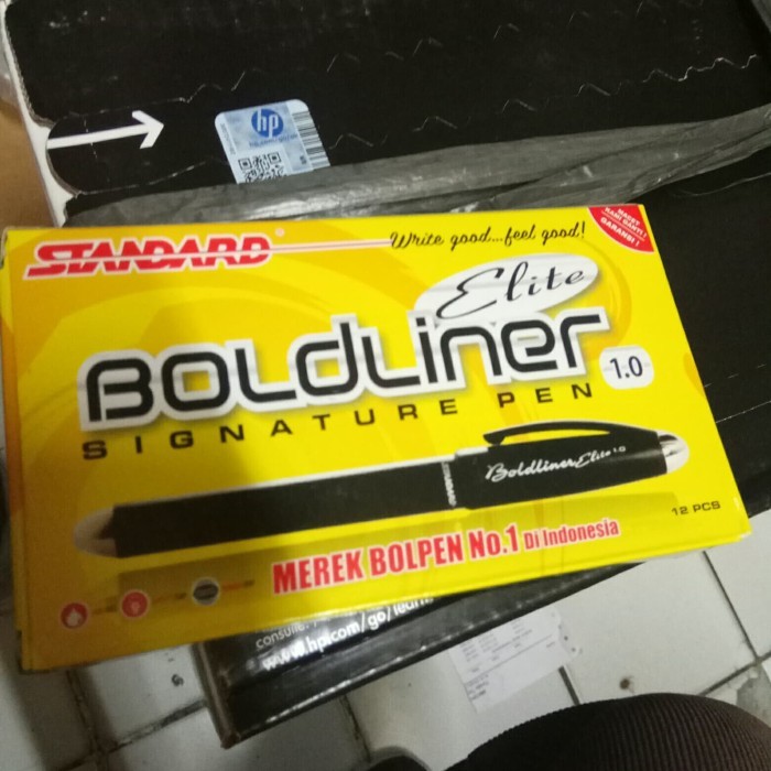 

PRODUK TERLARIS Pulpen Boldliner 1.0 Hitam (per Lusin)
